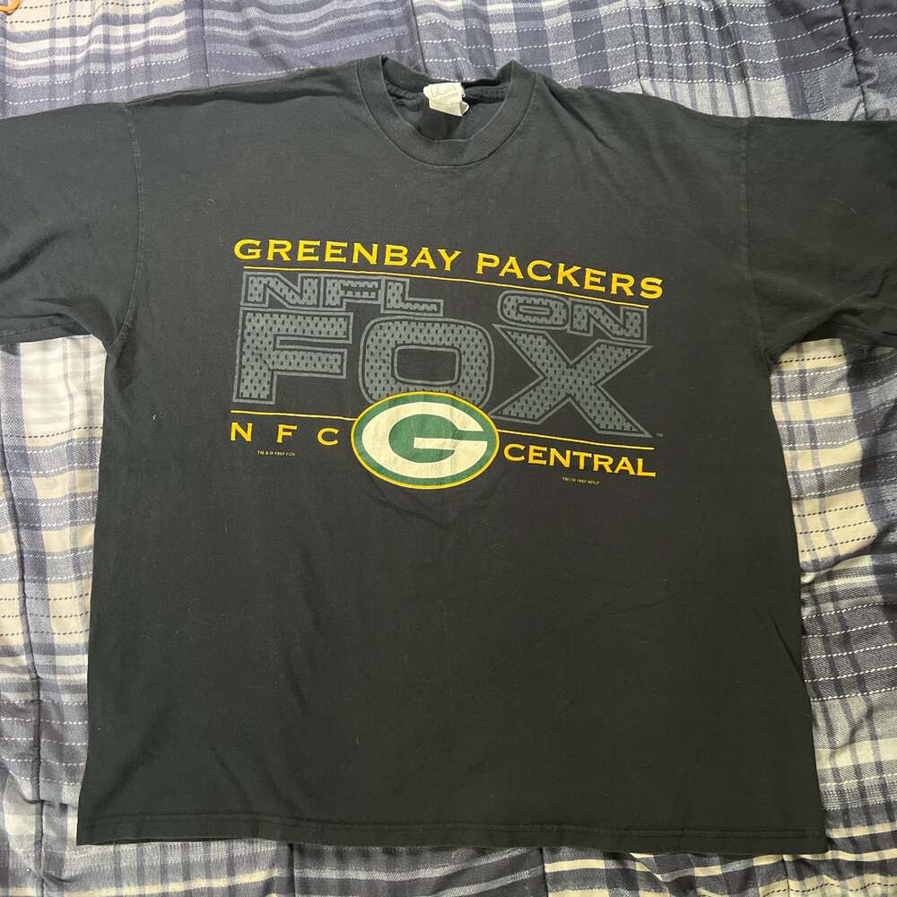 Vintage 1995 Green Bay Packers Central Division Champions Men's T-Shirt
